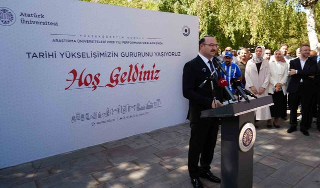 Atatürk Üniversitesi 'Araştırma Üniversiteleri' sıralamasında devler liginde
