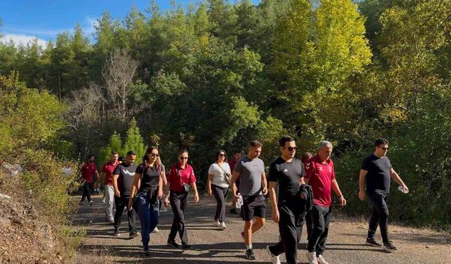 Avrupa Spor Haftası'nda Gazipaşa'da doğa yürüyüşü