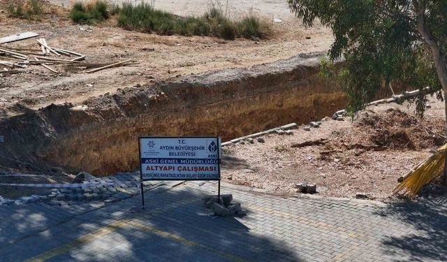 Aydın Büyükşehir'den Kuşadası'nda altyapı yatırımı