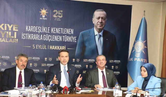Bakan Bayraktar: 'Hakkari madencilikte merkez olacak'