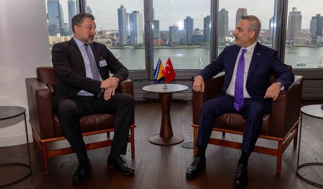 Bakan Fidan, Bosna Hersek Dışişleri Bakanı Konakovic ile bir araya geldi