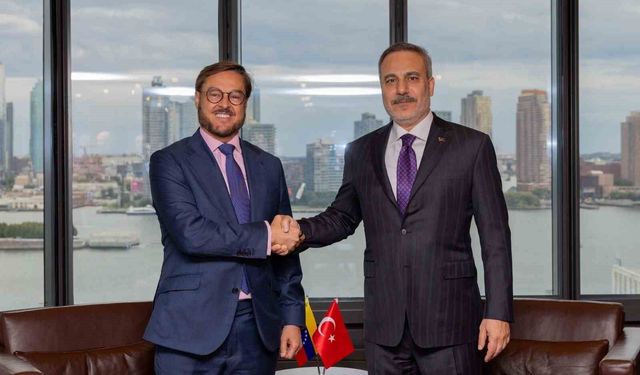 Bakan Fidan, Venezuela Dışişleri Bakanı Felix Plasencia Gonzales ile bir araya geldi