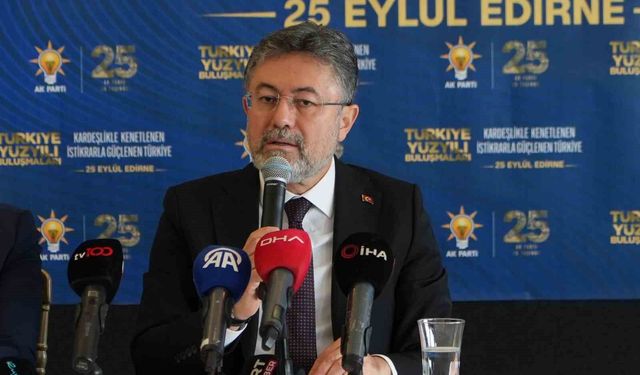 Bakan Yumaklı: 'Cumhuriyet tarihinin rekorunu kırarak 140 milyon tonu aştık'