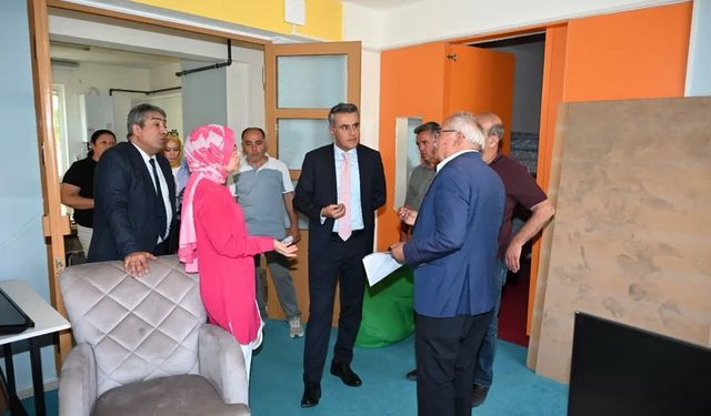 Baklan'da geleceğin tarımı için kollar sıvandı