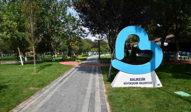 Balıkesir Büyükşehir 2,5 yılda şehre 42 park kazandırdı