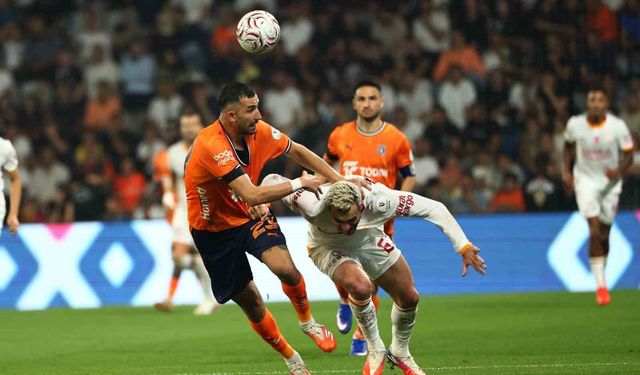 Başakşehir, sahasında Galatasaray'a karşı galibiyet hasreti 9 maça çıktı