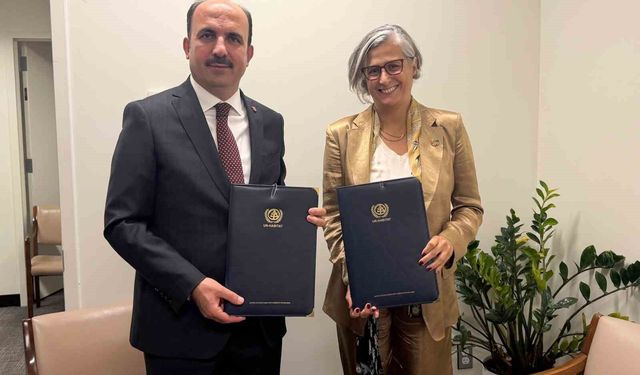 Başkan Altay, UN-HABITAT ile 'İklime Duyarlı Dirençli Şehirler' protokolü imzaladı
