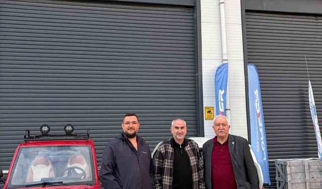 Baskan Beşer elektrikli araç tesisini gezdi