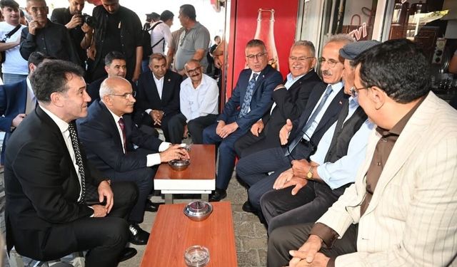 Başkan Büyükkılıç, Bakan Uraloğlu'nun programlarına eşlik etti