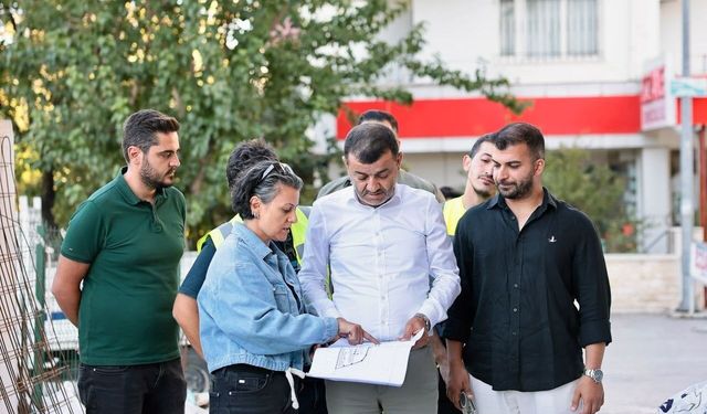 Başkan Çavuşoğlu'ndan Kınıklı'da iki önemli projeye yerinde inceleme