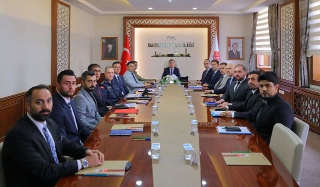 Bayburt'ta Genişletilmiş Güvenlik ve Asayiş Toplantısı yapıldı