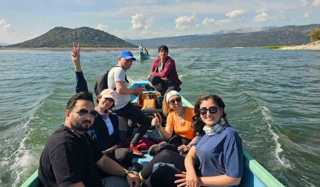 Beyşehir'in gizli cennet adasında nefes kesen keşif