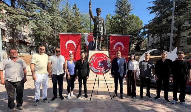 Bilecik'te CHP'nin kuruluş yıl dönümünü kutlandı