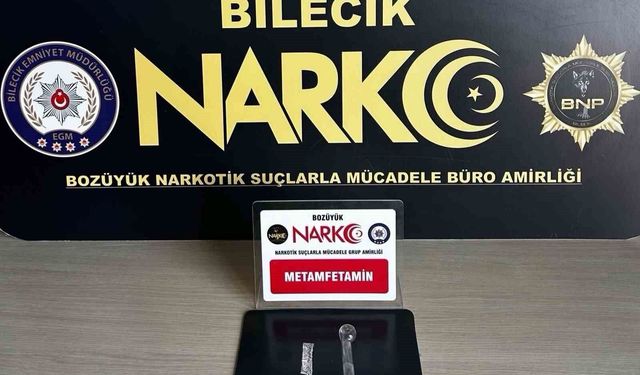 Bilecik'te uyuşturucu operasyonu: 1 şüpheli yakalandı