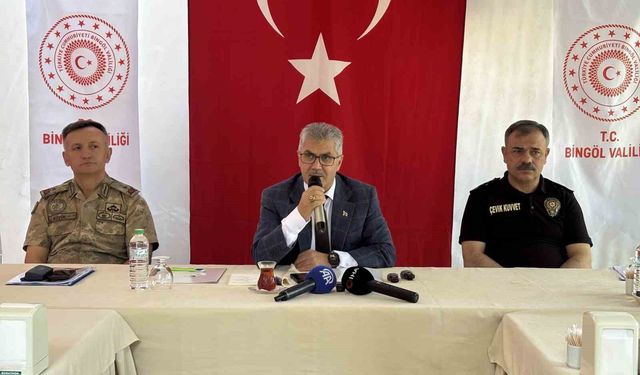 Bingöl'de bin 200 dönümlük elma bahçesi için çalışma başlatılıyor