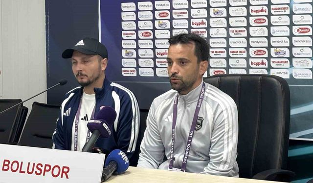 Boluspor- Pendikspor maçının ardından
