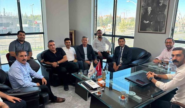 Boyraz'dan İnşaat Mühendisleri Odası'na ziyaret