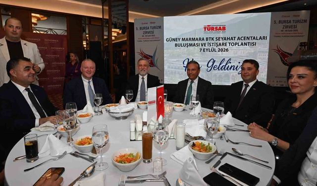 BTSO Yönetim Kurulu Başkanı Burkay, Turizm Seyahat Acentaları ile buluştu