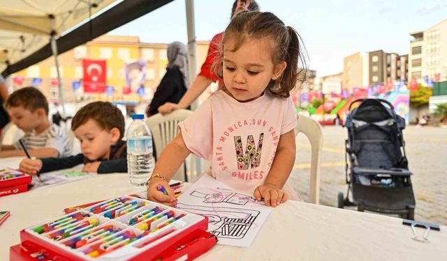 Bursa'da çocukların şenlik coşkusu