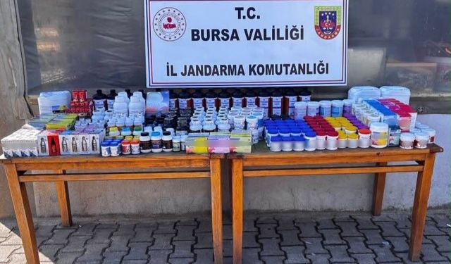 Bursa'da kaçakçılık operasyonu: 1,5 milyon TL değerinde veteriner ilacı ele geçirildi