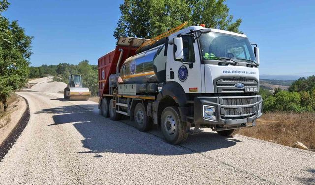 Bursa'nın 4 ilçesine toplam 32,5 kilometre yeni yol