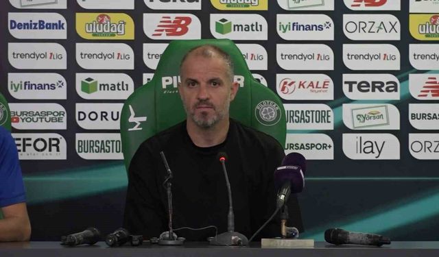 Bursaspor - Esenler Erokspor maçının ardından
