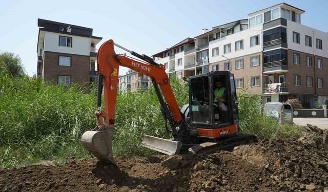 Büyükşehir Belediyesinde Edremit Altınkum'un altyapısına büyük yatırım