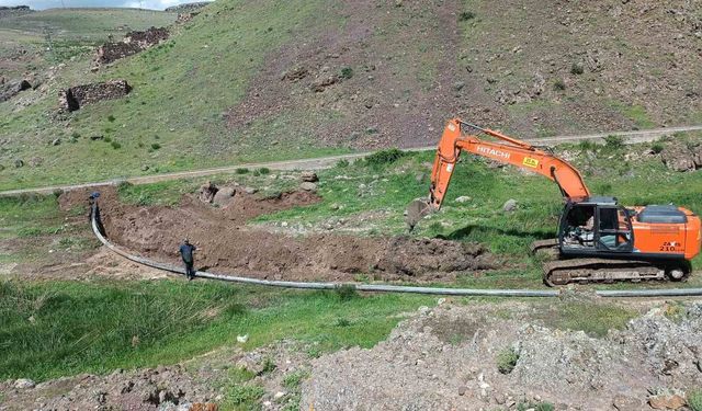 Büyükşehirden 9 milyon TL'lik kapalı sulama sistemi ile tarımsal üretime can suyu