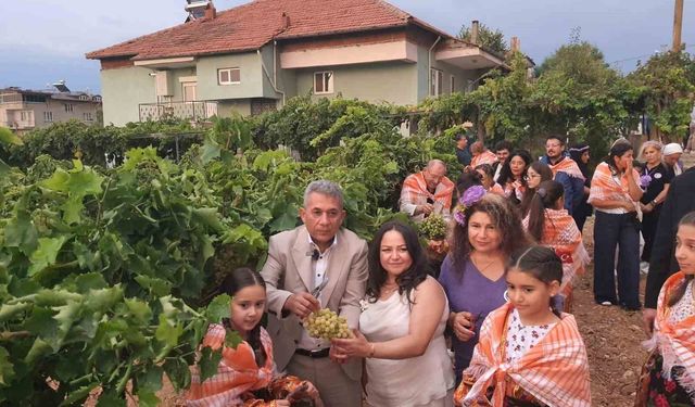 Çal'da yağmur da coşku da dinmedi