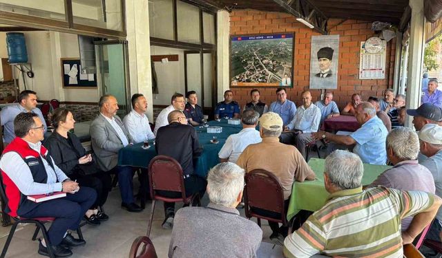 Çan Kaymakamı Bülent Şimşek'ten Etili Köyü'ne Ziyaret