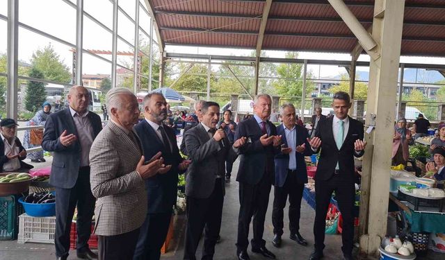 Çaycuma'da Ahilik Haftası kapsamında esnaf ziyareti