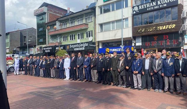 Çaycuma'da Gaziler Günü törenle kutlandı