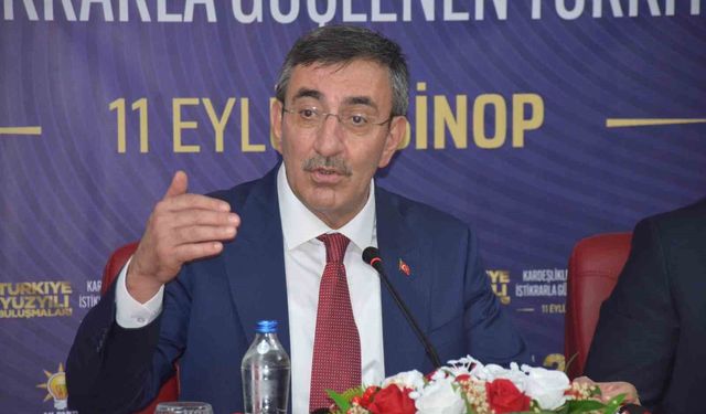 Cevdet Yılmaz Sinop'ta konuştu: 'Terörün Türkiye'ye maliyeti en az 2,3 trilyon dolar'