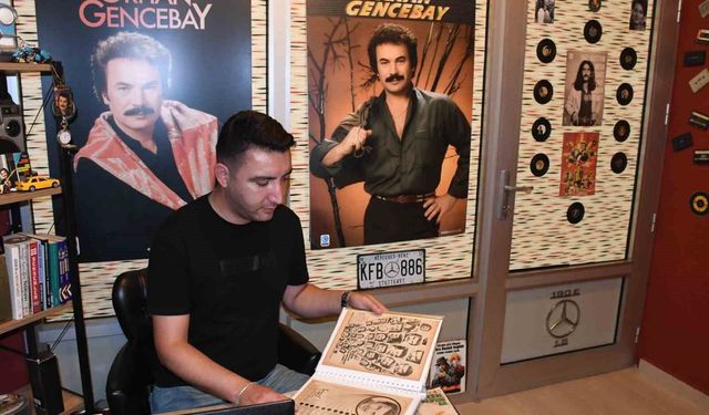 Çocukken başladı, 25 yılda dev bir arşive dönüştü: Orhan Gencebay'ın tüm izlerini topluyor