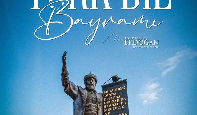 Cumhurbaşkanı Erdoğan'dan '26 Eylül Türk Dil Bayramı' paylaşımı