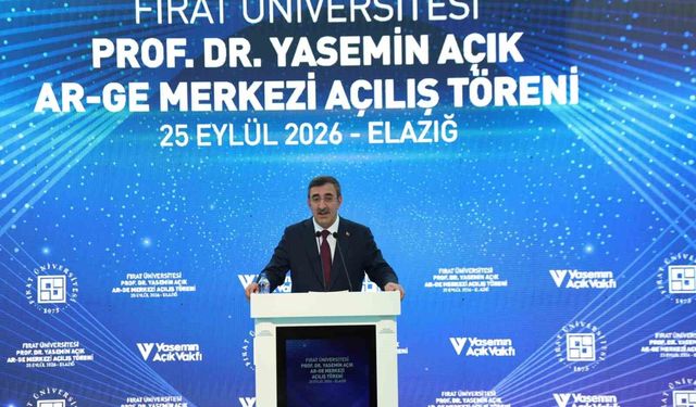 Cumhurbaşkanı Yardımcısı Yılmaz: 'Büyük bir ülkeyiz ve iddialı hedeflerimiz var'