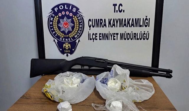 Çumra'da uyuşturucu operasyonu: 4 şüpheli tutuklandı