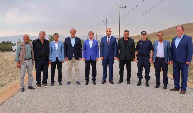 Danişment-Yolaltı bağlantı yolunda yapılan çalışmalar incelendi