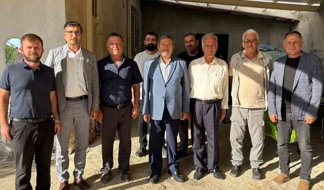 Darende Belediye Başkanı Bozkurt'tan muhtar ziyareti
