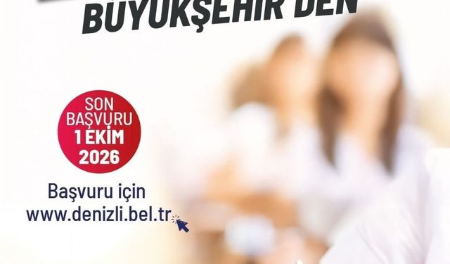 Denizli Büyükşehirin KPSS desteğinde son gün 1 Ekim