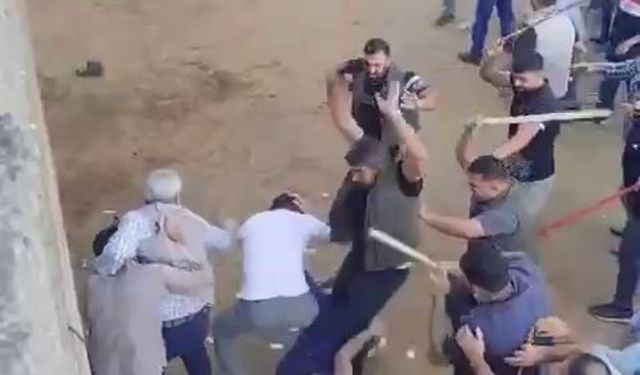 Diyarbakır Canlı Hayvan Borsası'nda alacak verecek kavgası: Ortalık savaş alanına döndü