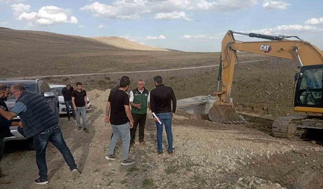 DSİ 24. Bölge Müdürü Kotan Kars'taki sulama projelerini yerinde inceledi