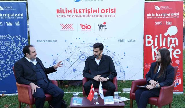 Düzce Üniversitesi 'Gazze İçin Bilim Kafe' etkinliklerine devam ediyor