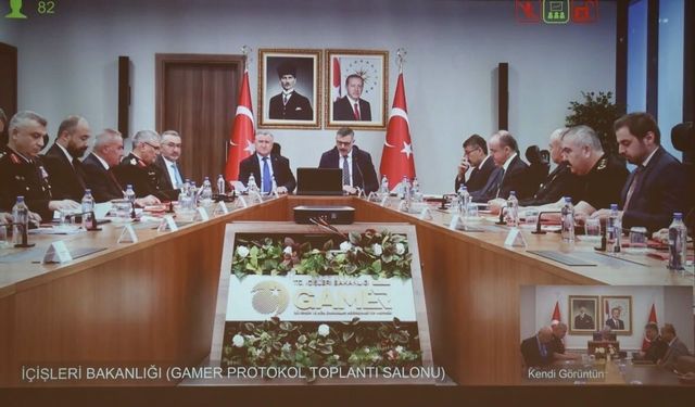 Düzce'de 'Yurt Güvenliği' toplantısı gerçekleştirildi