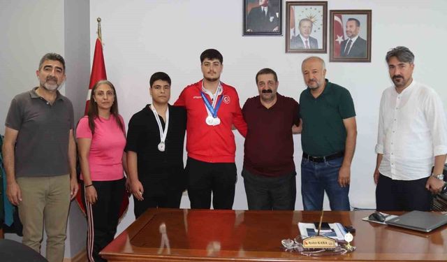 Elazığ Belediyespor sporcusu Avrupa ikinci oldu