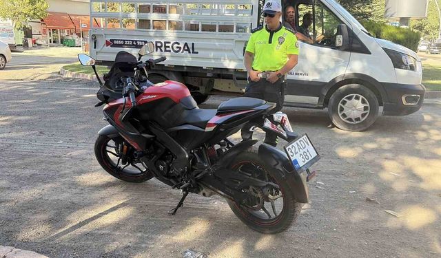 Elazığ'da abart egzozlu motosiklete 21 bin lira