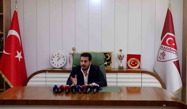Elazığspor Basın Sözcüsü Koç: 'Bu takımı şampiyon yapacağız'
