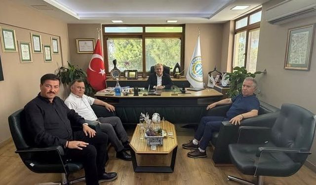 Ertaş'tan Ticaret Odasına ziyaret