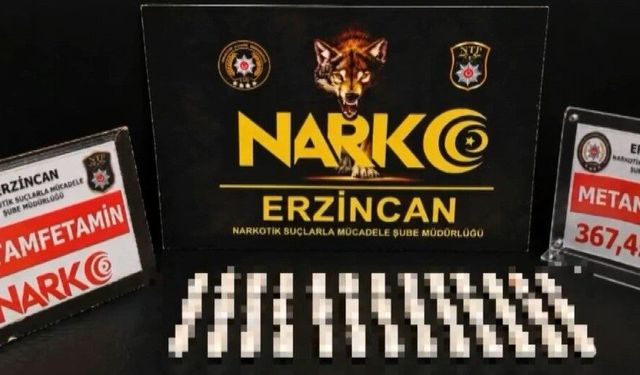 Erzincan'da midesinde uyuşturucu taşıyan şüpheli tutuklandı