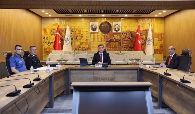 Erzincan'da 'Okul Güvenliği' toplantısı gerçekleştirildi